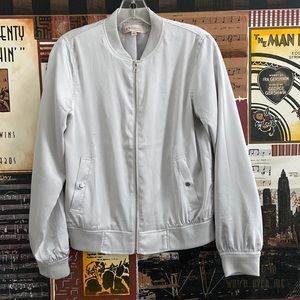 Philosophy Ice Grey Bomber Jacket